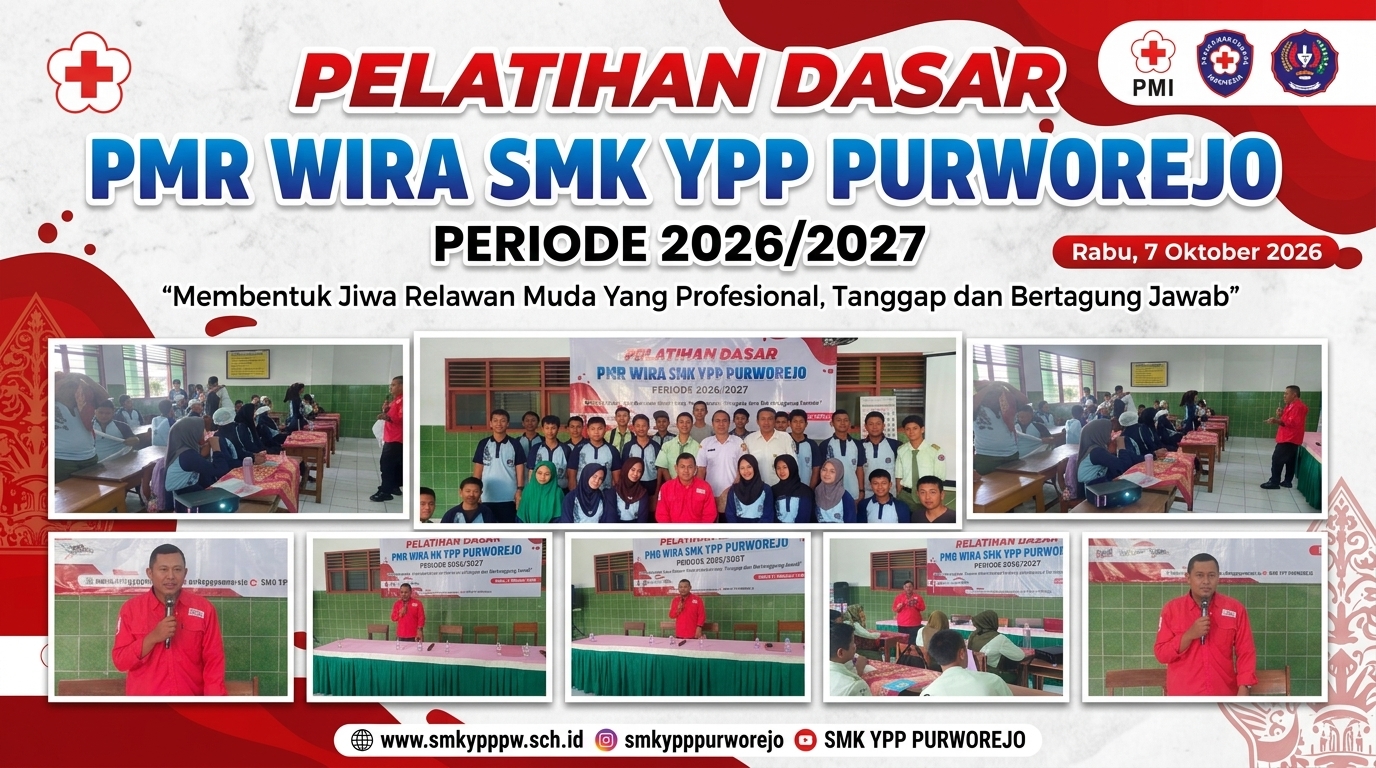 PELATIHAN DASAR PMR WIRA SMK YPP PURWOREJO